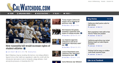 Desktop Screenshot of calwatchdog.com